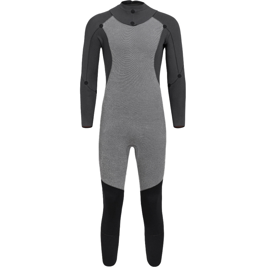 2026 Orca Da Uomo Vitalis Thermal Back Zip Open Water Swim Muta NN2U - Black